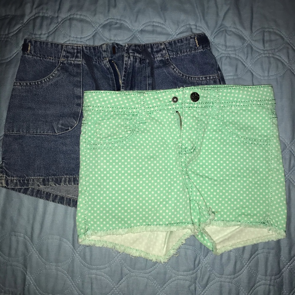 Girls shorts bundle size 7/8